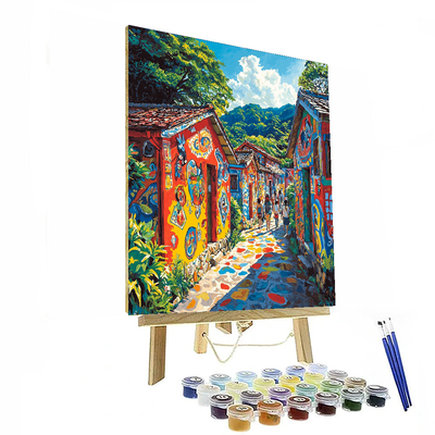 Rainbow Village - Taichung Paint By Numbers