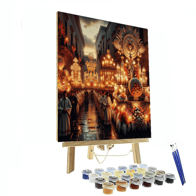 Semana Santa Numbered Painting Kits