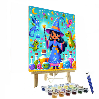 Magical Wizardry Adventure Painting By Numbers Kit