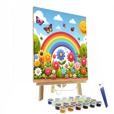 Rainbow Garden Paint By Color