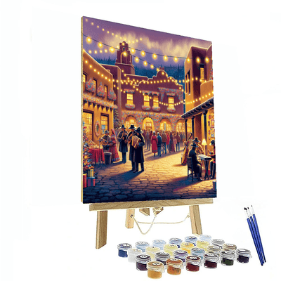 Albuquerque Old Town Holiday Festival - Usa Paint By Numbers Art