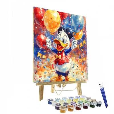 Donald Duck's Fun Fiesta - Disney Inspired Numbered Painting Kits