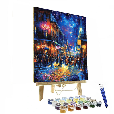 Bourbon Street - New Orleans Numbered Painting Kits