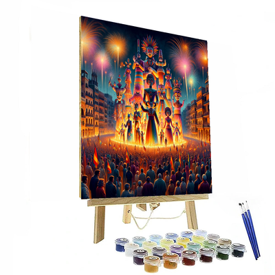 Falles Festival - Valencia, Spain Numbered Painting Kits