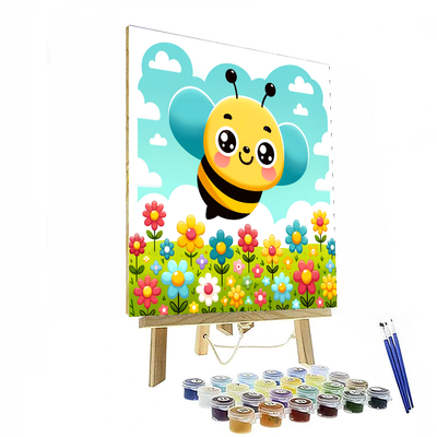 Busy Bee Buzz Paint By Number