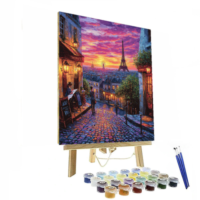 Montmartre - Paris, France Numbered Painting Kits