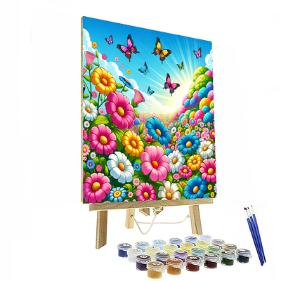 Whimsical Garden Fantasy Paint By Numbers Kits