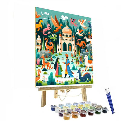 Whimsical Fairy Tale Journey Painting By Numbers Kit