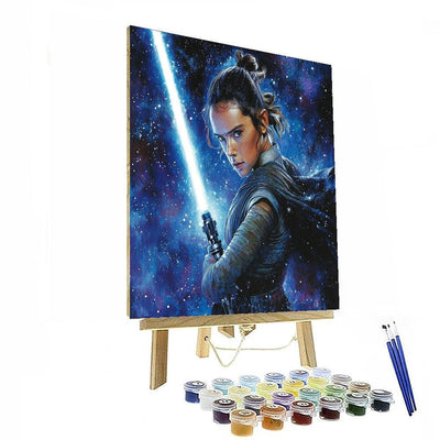 Daisy Ridley: The Force Of A New Generation As Rey Numbered Painting Kits