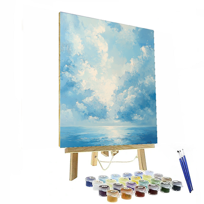 John Constable Inspired Chasing Clouds  Painting By Numbers Kit