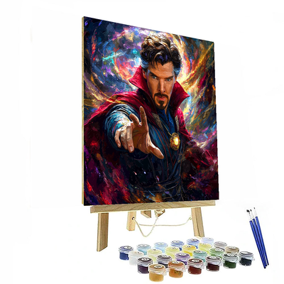 Benedict Cumberbatch: Mastering The Mystic As Doctor Strange Paint By Numbers Art