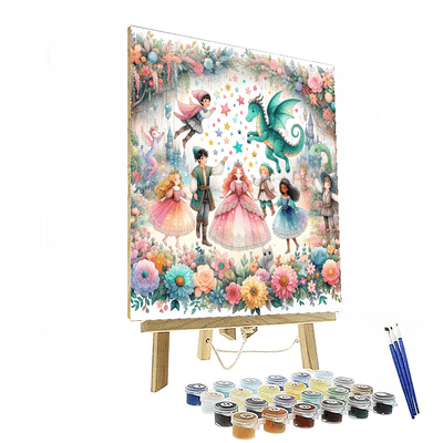 Enchanting Fairy Tales Paint By Numbers Kits