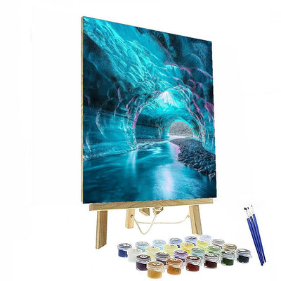 Icelandic Ice Caves - Vatnajökull Numbered Painting Kits