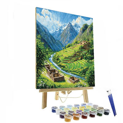 Andes' Sacred Valley Paint By Numbers Kits