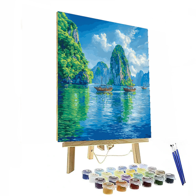 Halong Bay - Vietnam DIY Paint By Numbers