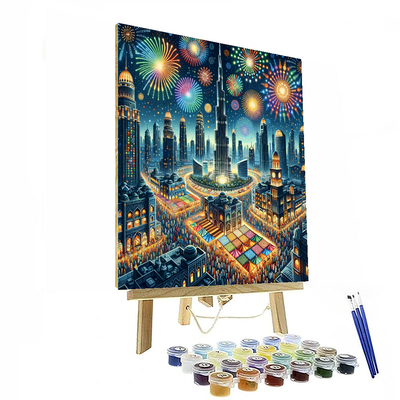 Eid Festival - Dubai Paint By Numbers