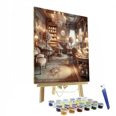 Victorian Tea Room Painting By Numbers Kit