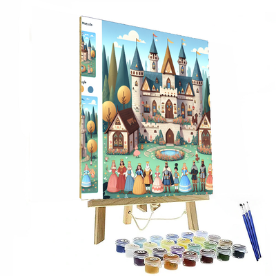 Fantasy Castle Adventures Paint By Color