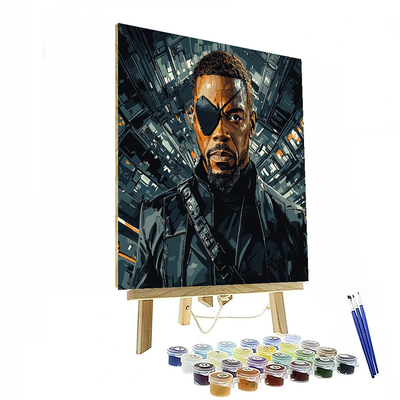 Samuel L. Jackson: Voice Of Power And Presence Painting Number Kit