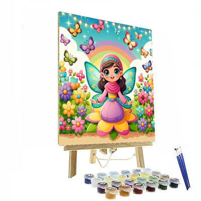 Whimsical Fairy Adventures Painting Number Kit