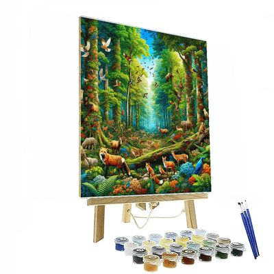 Majestic Wildlife Adventure Paint By Numbers Kits