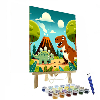 Dino Explorers Paint By Numbers Kits