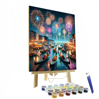 Festa Del Redentore - Venice Painting By Numbers Kit