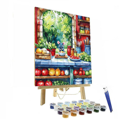 Ratatouille Chef Remy - Disney Inspired Paint By Numbers