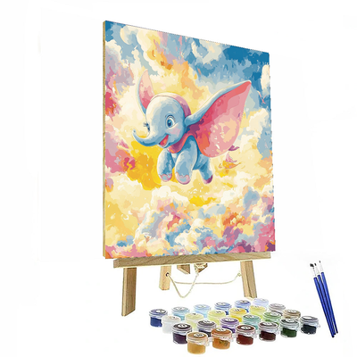 Dumbo's Sky Adventure - Disney Inspired Paint By Number