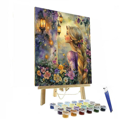 Tangled Rapunzel's Dream - Disney Inspired Paint By Numbers