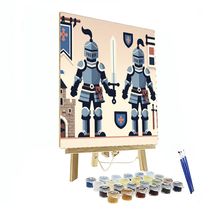 Knight's Valor Painting Number Kit