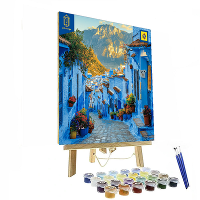 Chefchaouen Numbered Painting Kits