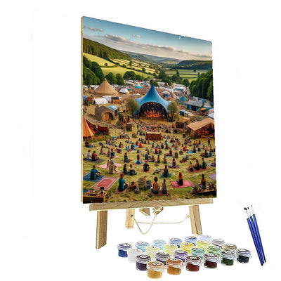 Wilderness Festival - Oxfordshire Painting By Numbers Kit