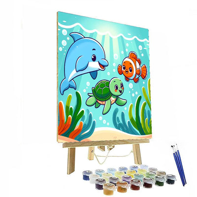 Ocean Friends Expedition Paint By Color