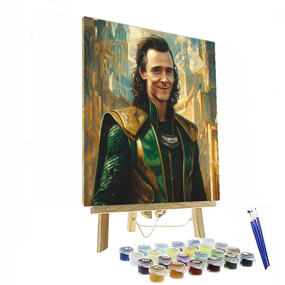 Tom Hiddleston: The Mischievous God Of Charisma Paint By Numbers Kits