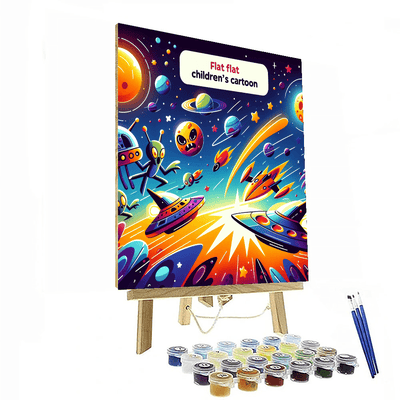 Galactic Battlefront Painting By Numbers Kit