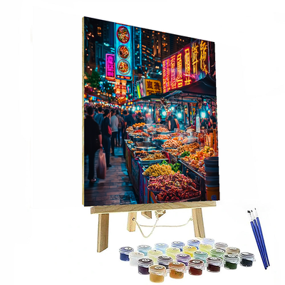 Shilin Night Market Numbered Painting Kits