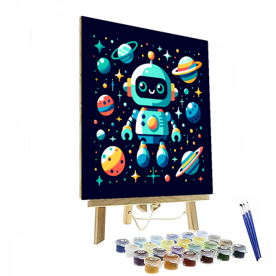 Exploring Space With A Playful Robot Paint By Color