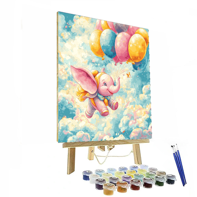 Dumbo's Flight Of Joy - Disney Inspired Numbered Painting Kits