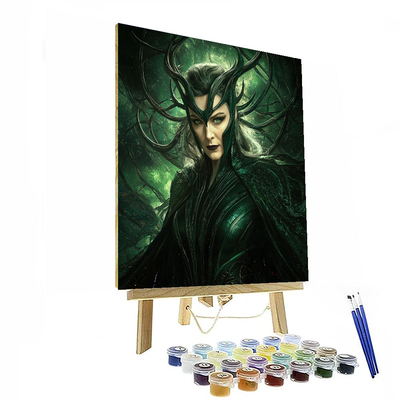 Cate Blanchett: The Ethereal Power Of Hela Paint By Color