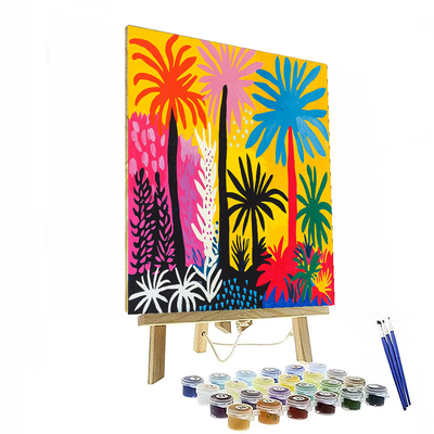 Henri Matisse Inspired Jungle Vibrance  Paint By Numbers Kits