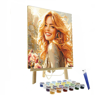 Emma Stone: The Radiant Charm Of Hollywood's Muse Numbered Painting Kits