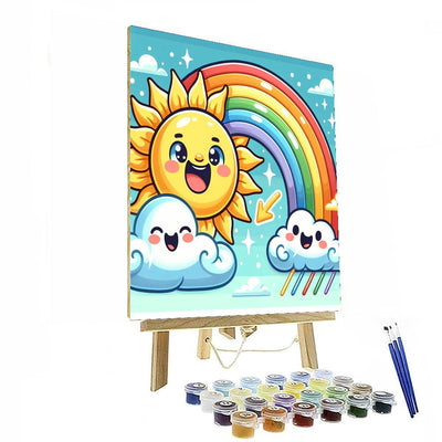 Cheerful Weather Numbered Painting Kits