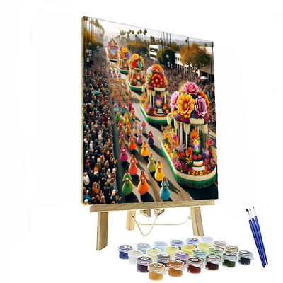 The Rose Parade DIY Paint By Numbers