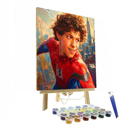 Tom Holland: The Amazing Heart Of Spider-man Paint By Numbers