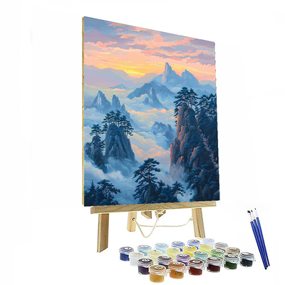 Huangshan Mountains Numbered Painting Kits