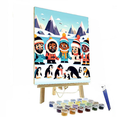 Adventurous Arctic Explorers Paint By Numbers