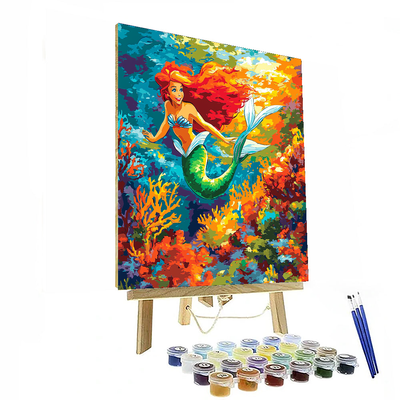 Ariel's Ocean Discovery Set - Disney Inspired Paint By Color