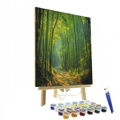 Bamboo Forest Numbered Painting Kits