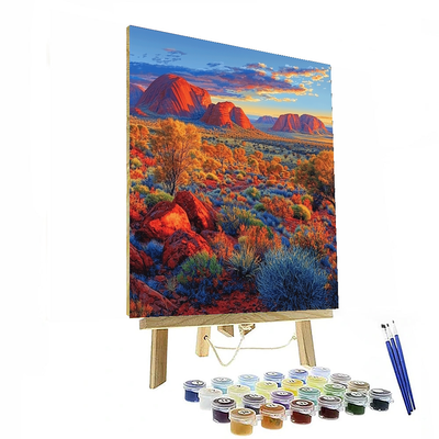 Uluru-kata Tjuta National Park DIY Paint By Numbers